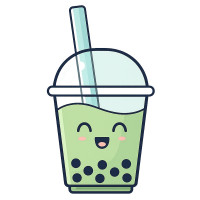 2060 Boba Green Tea 500 c.c.